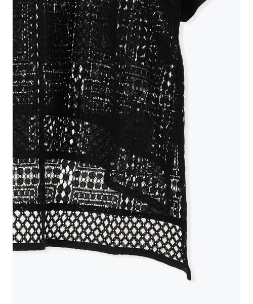 Lugnoncure（ルノンキュール）の「スクエアレースブラウス（シャツ/ブラウス・レディース・オフホワイト/ブラック・F）」の22枚目の写真