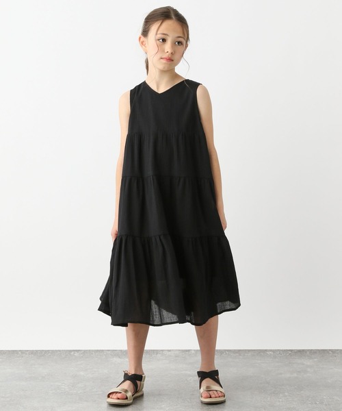 GLOBAL WORK（グローバルワーク）の「イージーDRY楊柳ワンピース/123810（ワンピース・キッズ・ブラック/ブルー・120cm/130cm/140cm/150cm/160cm/170cm）」の11枚目の写真