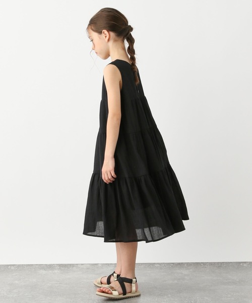 GLOBAL WORK（グローバルワーク）の「イージーDRY楊柳ワンピース/123810（ワンピース・キッズ・ブラック/ブルー・120cm/130cm/140cm/150cm/160cm/170cm）」の9枚目の写真