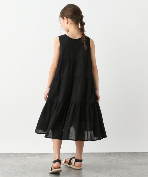 GLOBAL WORK（グローバルワーク）の「イージーDRY楊柳ワンピース/123810（ワンピース・キッズ・ブラック/ブルー・120cm/130cm/140cm/150cm/160cm/170cm）」の8枚目の写真