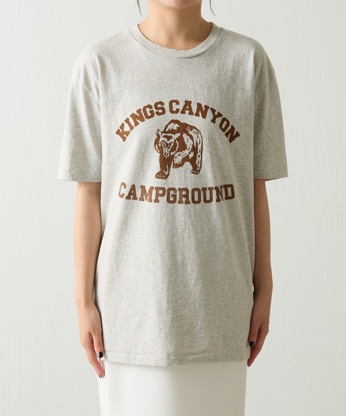 MIXTA KINGSCANYONロゴTシャツ BEAVER｜MIXTA/ミクスタ CREW KINGS CANYON Tシャツ | Rakuten