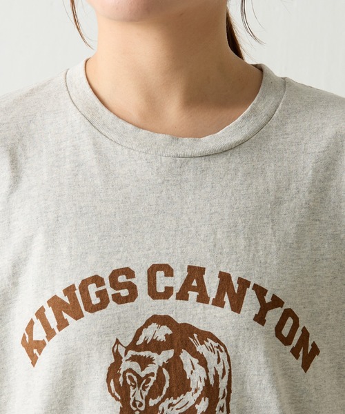 MIXTA KINGSCANYONロゴTシャツ BEAVER｜MIXTA/ミクスタ CREW KINGS CANYON Tシャツ | Rakuten