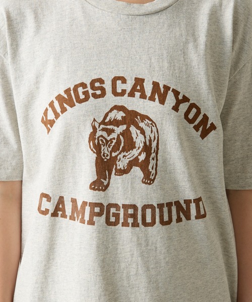 MIXTA KINGSCANYONロゴTシャツ BEAVER｜MIXTA/ミクスタ CREW KINGS CANYON Tシャツ | Rakuten