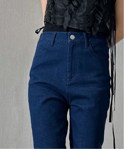 【セール】ストレッチスキニーデニムパンツ（デニムパンツ）｜1chaku.（イッチャク）