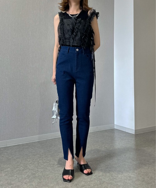 【セール】ストレッチスキニーデニムパンツ（デニムパンツ）｜1chaku.（イッチャク）