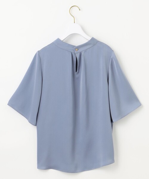 ANY SIS（エニィスィス）の「【洗える】トロミサテンボウ ブラウス（シャツ/ブラウス・レディース・アイボリー系/ダルブルー系/イエロー系・2）」の13枚目の写真