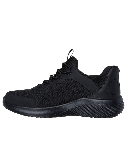 SKECHERS（スケッチャーズ）の「SKECHERS HANDS FREE SLIP-INS: BOUNDER - BRISK-BURST / スケッチャーズ ハンズフリー スリッップインズ バウンダー - ブリスクバースト（スリッポン・キッズ・ブラック×ブラック/ブラック×ブルー/グレー/ネイビー/レッド・21cm/20cm/19cm/18cm/17cm/22cm）」の8枚目の写真