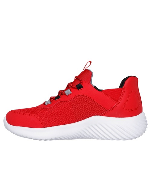 SKECHERS（スケッチャーズ）の「SKECHERS HANDS FREE SLIP-INS: BOUNDER - BRISK-BURST / スケッチャーズ ハンズフリー スリッップインズ バウンダー - ブリスクバースト（スリッポン・キッズ・ブラック×ブラック/ブラック×ブルー/グレー/ネイビー/レッド・21cm/20cm/19cm/18cm/17cm/22cm）」の21枚目の写真