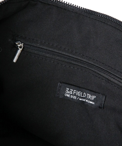 3.3 Field Trip （3.3フィールドトリップ）の「3.3 Field Trip／ナイロンBAG（ショルダーバッグ・レディース・ブラック/アイボリー・FREE）」の9枚目の写真