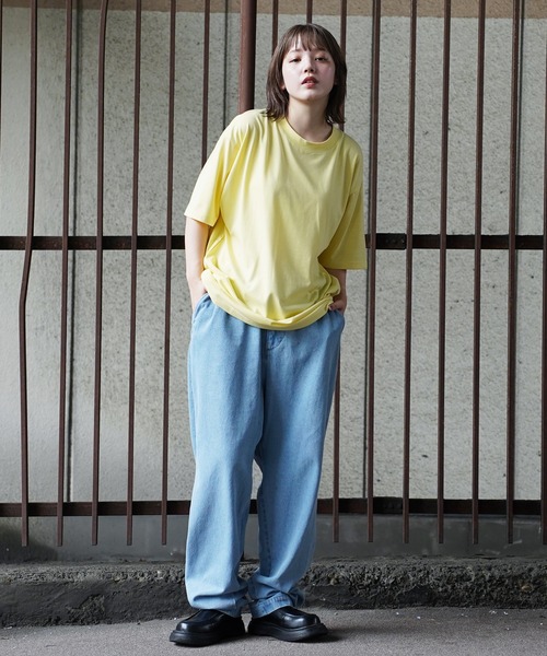 Beno（ビーノ）の「シルキータッチクルーネック&ジャケット専用Tシャツ（Tシャツ/カットソー・メンズ・グレー系/ベージュ系1/ホワイト系/ホワイト系1/ブラック系/サックスブルー系1/イエロー系/イエロー系1/ブラック系1/グレー系1/ベージュ系/サックスブルー系・MEDIUM/LARGE）」の14枚目の写真