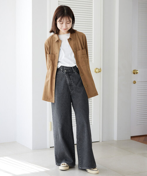 SLOBE IENA（スローブイエナ）の「《追加》LE DENIMチルトワイド
