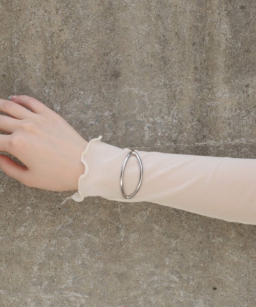 LINFA　（リンファ）の「【Peony/ピオニー】/細めニュアンスデザインバングル（バングル/リストバンド・レディース・ゴールド/シルバー・FREE）」の9枚目の写真