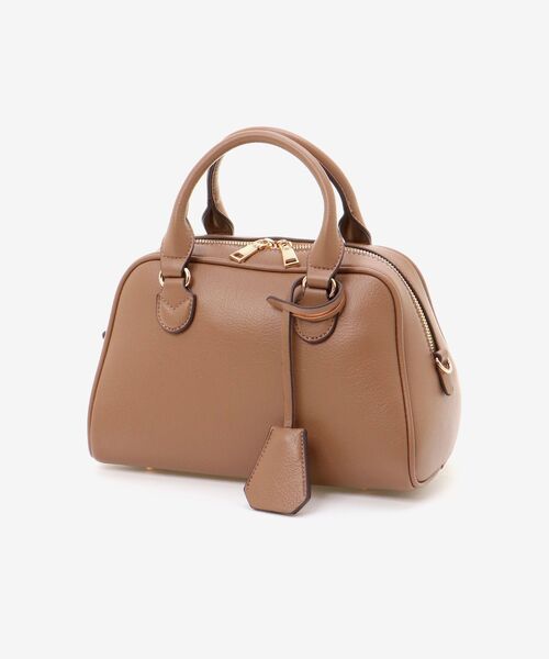 le.coeur blanc（ルクールブラン）の「フェイクレザーボストンBAG（ボストンバッグ・レディース・ブルー/ベージュ/オリーブ/ブラック・FREE）」の11枚目の写真