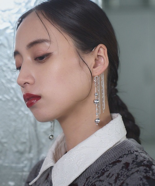 HARE（ハレ）の「ボールMIX2Pイヤカフ(HARE)（イヤーカフ）」 - WEAR