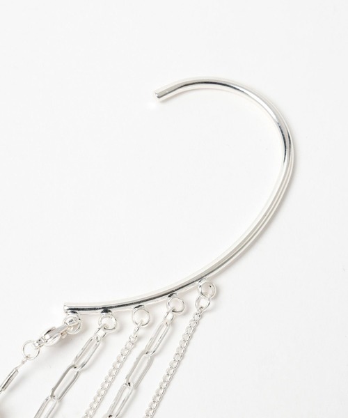 HARE（ハレ）の「ボールMIX2Pイヤカフ(HARE)（イヤーカフ・レディース・シルバー/ホワイト・FREE）」の6枚目の写真