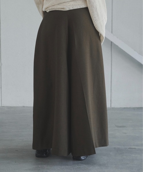 Utusiyo(ウツシヨ)の「wrap slacks 共鳴(スラックス・メンズ・ブラウン/ブラック・MEDIUM/LARGE)」の12枚目の写真