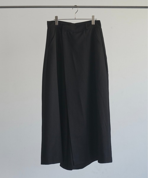 Utusiyo(ウツシヨ)の「wrap slacks 共鳴(スラックス・メンズ・ブラウン/ブラック・MEDIUM/LARGE)」の18枚目の写真