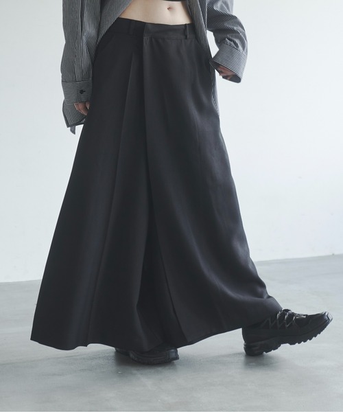 wrap slacks 共鳴（スラックス）｜Utusiyo（ウツシヨ）の