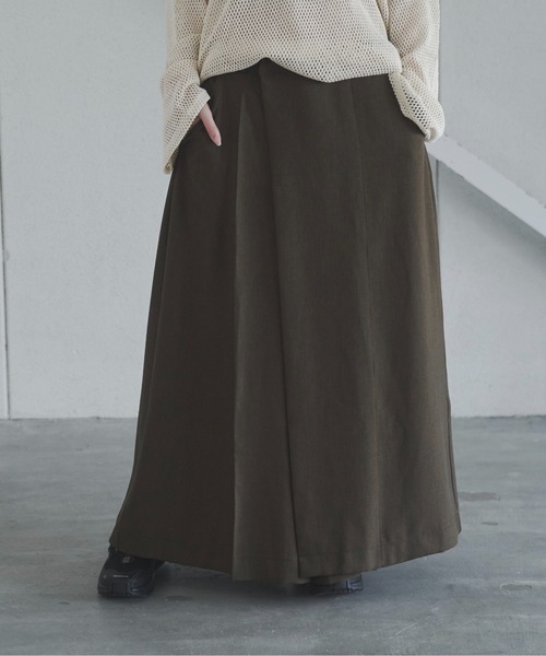 Utusiyo(ウツシヨ)の「wrap slacks 共鳴(スラックス・メンズ・ブラウン/ブラック・MEDIUM/LARGE)」の9枚目の写真