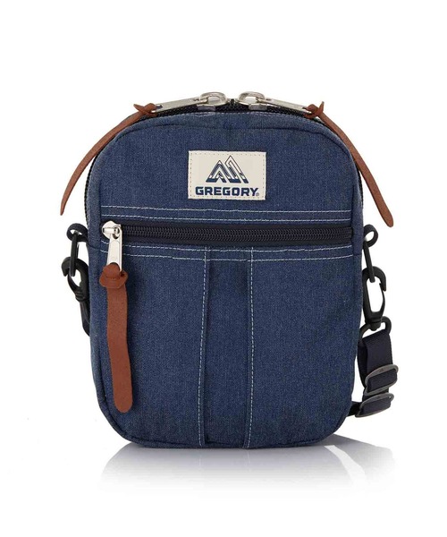 GREGORY(グレゴリー)の「クイックポケットL QUICK POCKET L テンセルデニム(ショルダーバッグ・メンズ・ネイビー・ONE SIZE)」の6枚目の写真