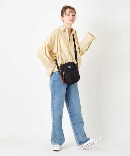 GREGORY(グレゴリー)の「クイックポケットL QUICK POCKET L テンセルデニム(ショルダーバッグ・メンズ・ネイビー・ONE SIZE)」の3枚目の写真