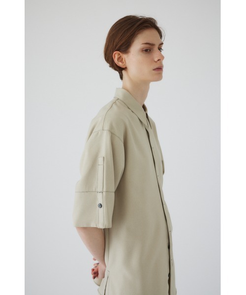 RIM.ARK（リムアーク）の「Half sleeve stitch SH ハーフ
