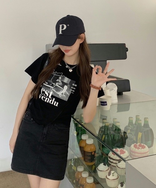 HYKE ブラック クロップド 半袖 Tシャツ　y2k S 短丈 楽天市場】【全品送料無料！】ショート丈 袖ライン ゲームTシャツ ma