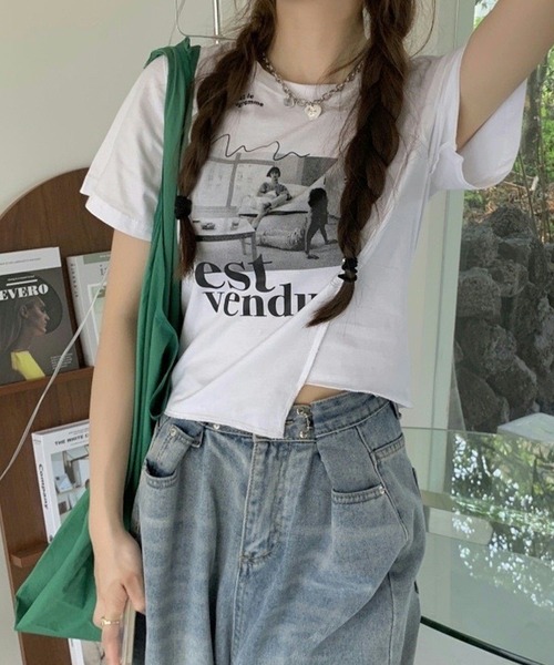 アメフトゲームシャツ 半袖 y2k opium 韓国 ナンバリング ユニフォーム