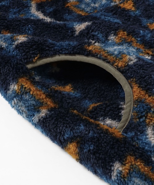 KRIFF MAYER(クリフメイヤー)の「キルト×柄ボアひっくりJK(その他アウター・メンズ・ブラック/キャメル/オリーブ・MEDIUM/LARGE/X-LARGE)」の13枚目の写真