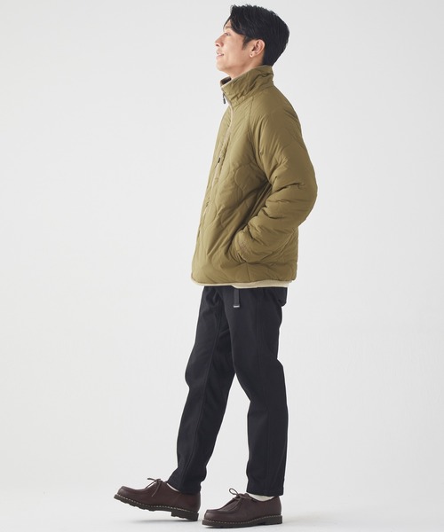 KRIFF MAYER(クリフメイヤー)の「キルト×柄ボアひっくりJK(その他アウター・メンズ・ブラック/キャメル/オリーブ・MEDIUM/LARGE/X-LARGE)」の16枚目の写真