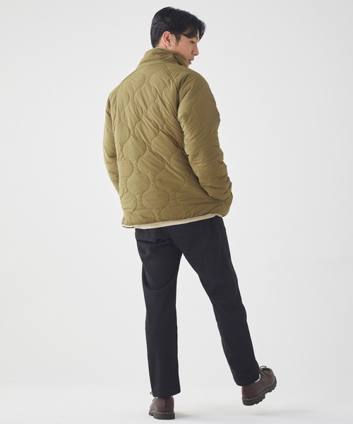 KRIFF MAYER(クリフメイヤー)の「キルト×柄ボアひっくりJK(その他アウター・メンズ・ブラック/キャメル/オリーブ・MEDIUM/LARGE/X-LARGE)」の17枚目の写真