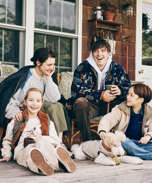 KRIFF MAYER(クリフメイヤー)の「キルト×柄ボアひっくりJK(その他アウター・メンズ・ブラック/キャメル/オリーブ・MEDIUM/LARGE/X-LARGE)」の21枚目の写真