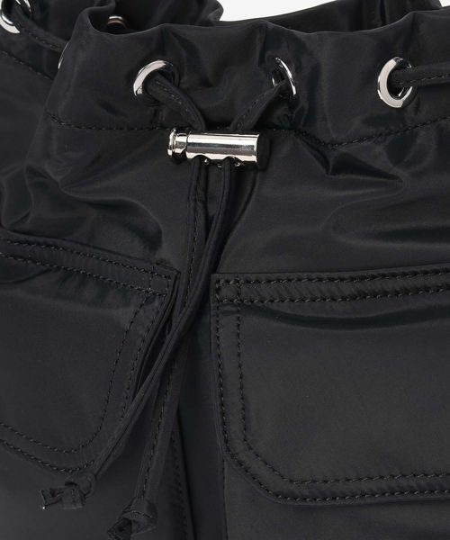 LOWRYS FARM（ローリーズファーム）の「リッタイポケツキキンチャク　144425（ショルダーバッグ・レディース・ブラック/アイボリー・FREE）」の10枚目の写真