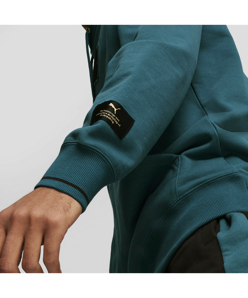 PUMA（プーマ）の「PUMA プーマ メンズ CLASSICS PLAY.LOUD. フーディー CLASSICS PLAY.PARIS. Hoodie（パーカー・メンズ・ブラック/イエロー/グリーン・X-LARGE/SMALL/XX-LARGE/MEDIUM/LARGE）」の18枚目の写真