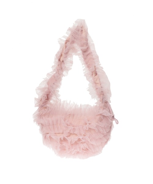 fifth(フィフス)の「チュールドロストバッグ(ショルダーバッグ・レディース・ブルー/ピンク/ブラック・FREE)」の14枚目の写真