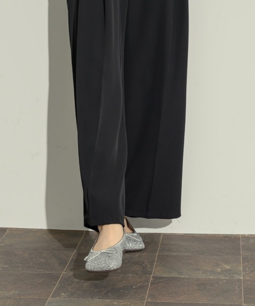 NEUNA（ヌナ）の「スクエアラメバレエシューズ（パンプス・レディース・ゴールド/シルバー/ブラック・36/38/39）」の21枚目の写真
