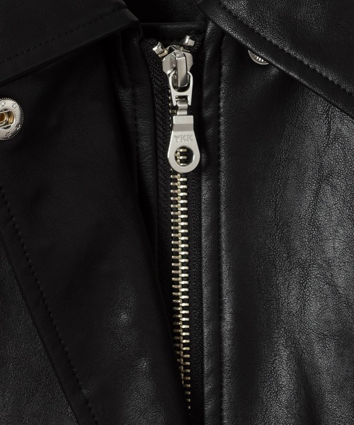 BAYFLOW（ベイフロー）の「[ビッグシルエット]フェイクレザージャケット（その他アウター・レディース・ブラック・SMALL/MEDIUM）」の16枚目の写真