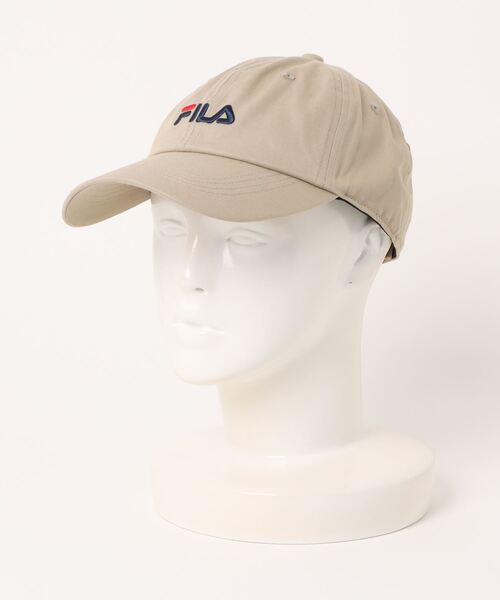 FILA(フィラ)の「【FILA/フィラ】ツイルキャップ 117113701(キャップ・メンズ・ホワイト/ベージュ/ブラック・FREE)」の2枚目の写真