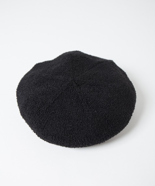 Curling Yarn Knit Tam Beret / リングヤーンニットタムベレー（ニットキャップ/ビーニー）｜RACAL（ラカル）