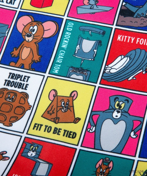 Tom＆Jerry（トムアンドジェリー）の「【公式】トムとジェリー　MLE＜TOM and JERRY＞　トートバッグ（トートバッグ・レディース・B/A・FREE）」の8枚目の写真