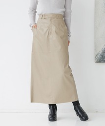 mysty woman | エコレザーナロースカート 152023(スカート)