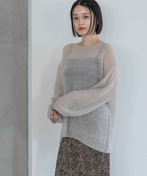 Babyモヘヤプルオーバー_長袖（ニット/セーター）｜A part by