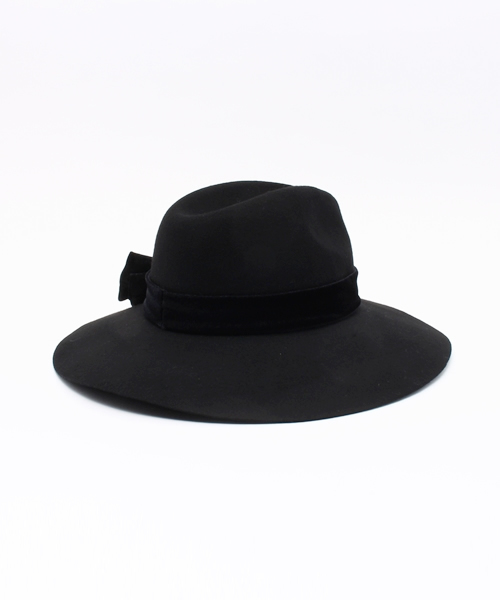 axes femme（アクシーズファム）の「中折れつば広帽子（ハット・レディース・グレー/ワイン/ブラック・MEDIUM）」の5枚目の写真