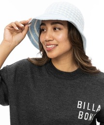 BILLABONG | BILLABONG レディース BLOCK CHECK CHENILLE ハット 【2024年秋冬モデル】/ビラボンロゴニットハット(ハット)