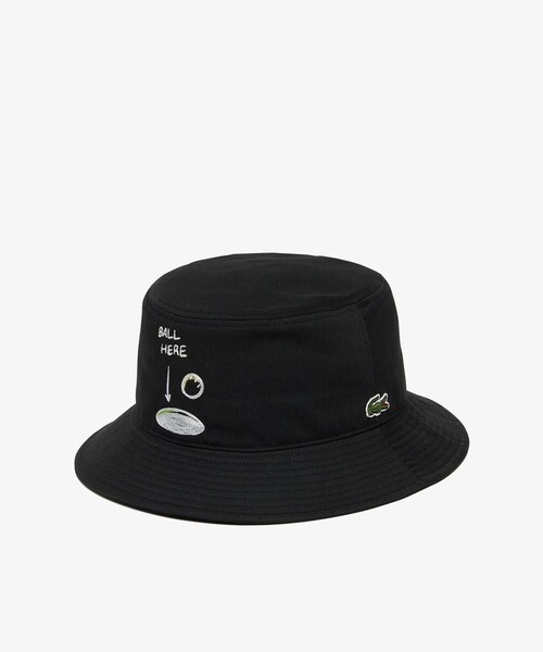 【セール】抗菌防臭 ラコステゴルフ ロゴ刺繍バケットハット（ハット）｜LACOSTE（ラコステ）