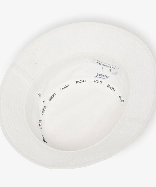【セール】抗菌防臭 ラコステゴルフ ロゴ刺繍バケットハット（ハット）｜LACOSTE（ラコステ）
