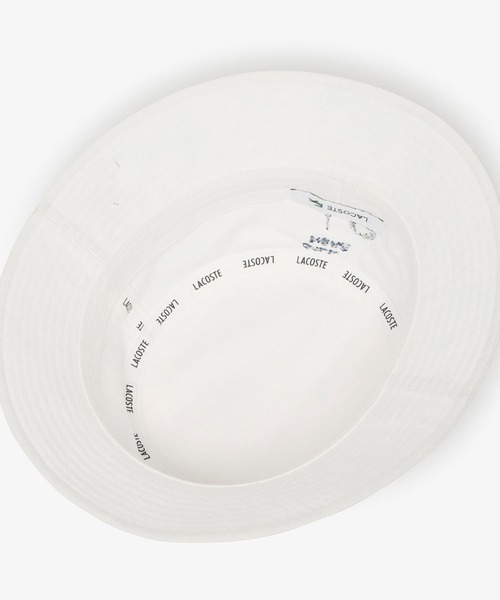 【セール】抗菌防臭 ラコステゴルフ ロゴ刺繍バケットハット（ハット）｜LACOSTE（ラコステ）