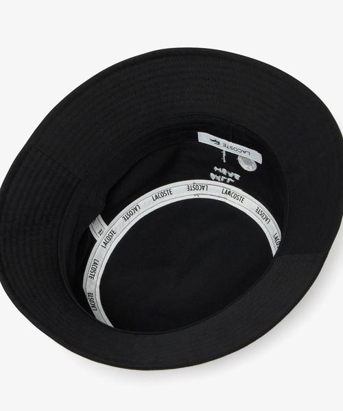 【セール】抗菌防臭 ラコステゴルフ ロゴ刺繍バケットハット（ハット）｜LACOSTE（ラコステ）