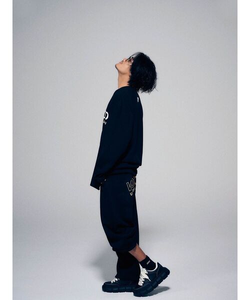 Ungrid(アングリッド)の「【NO GOOD TV×Ungrid】“NO“ GOOD UNIVERSITY LOGO SOX(ソックス/靴下・レディース・ブラック/ホワイト・FREE)」の3枚目の写真