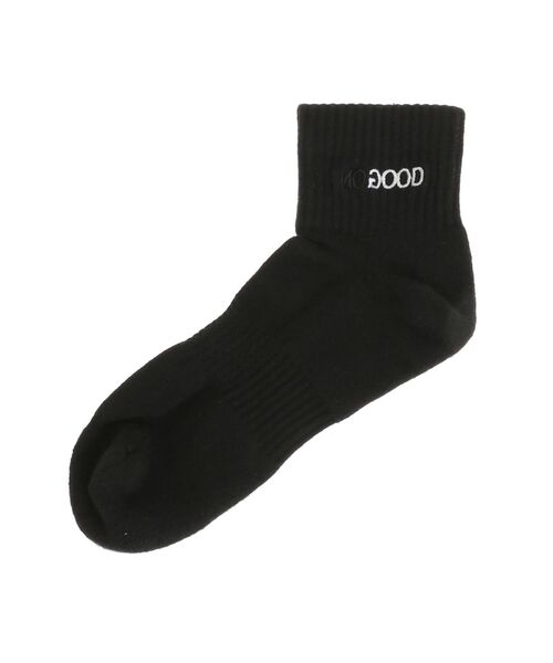 Ungrid(アングリッド)の「【NO GOOD TV×Ungrid】“NO“ GOOD UNIVERSITY LOGO SOX(ソックス/靴下・レディース・ブラック/ホワイト・FREE)」の5枚目の写真